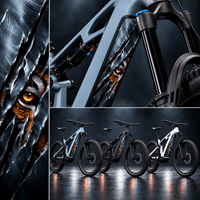 Sons of Battery® - E-MTB Brand & Community Folien & Sticker Tiger Claw – E-Bike Akku Sticker & Schutzfolie | Universal, Wunschgröße & CUBE Cut E-Bike-Community