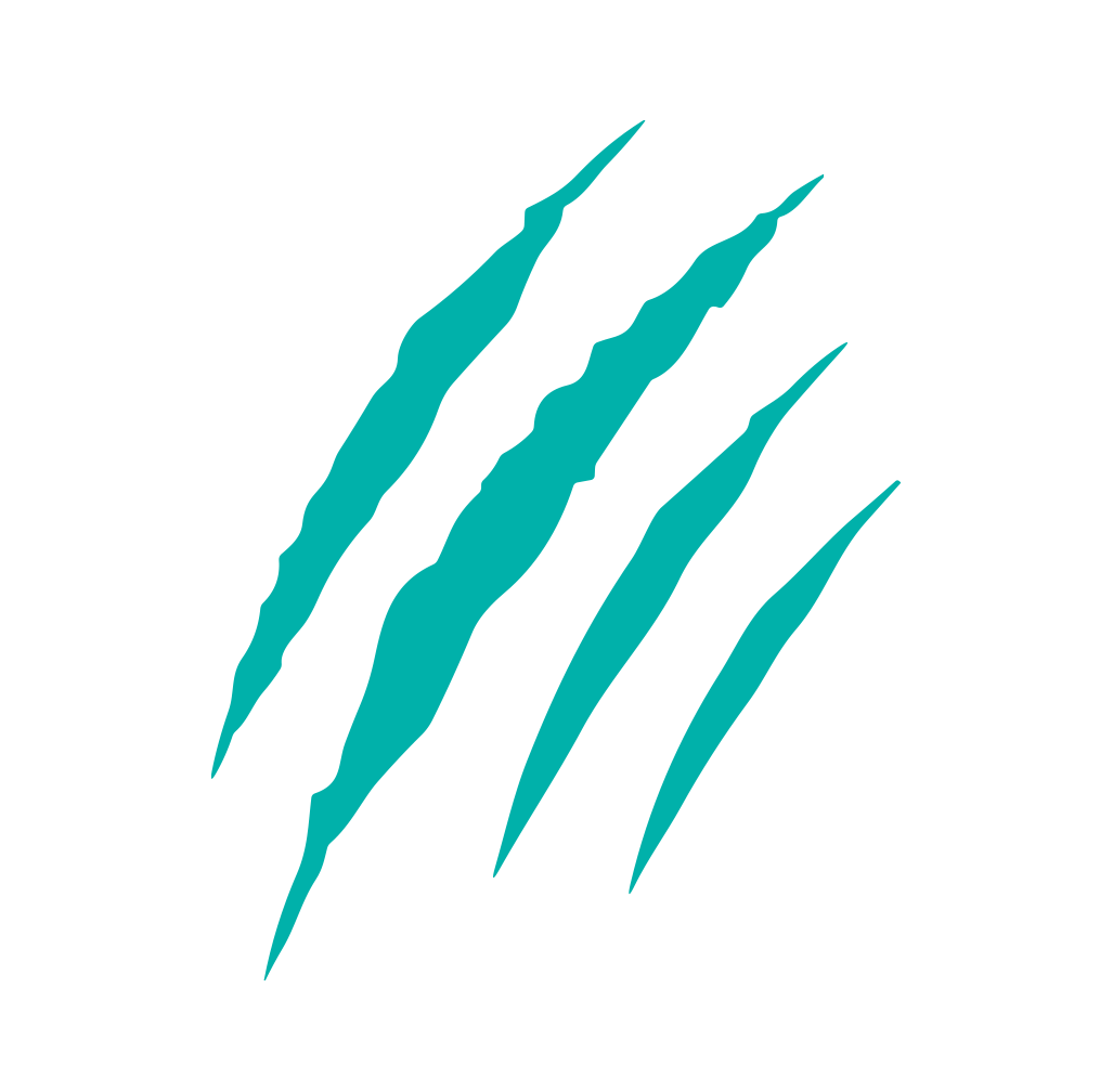 Sons of Battery® - E-MTB Brand & Community Folien & Sticker Türkis / 15 x 18 cm Kratzer / Klaue / Monster E-Bike-Community