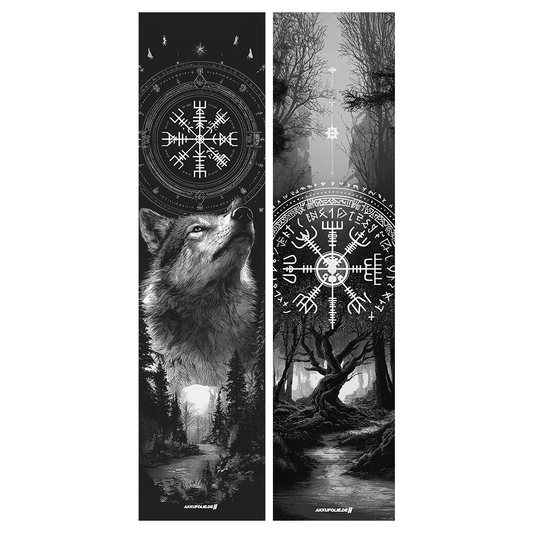 Sons of Battery® - E-MTB Brand & Community Folien & Sticker Vegvisir -  Akku Abdeckung Cover Sticker E-Bike-Community