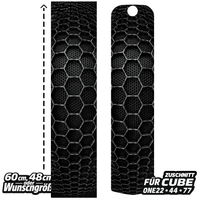 Sons of Battery® - E-MTB Brand & Community Folien & Sticker Waben -  Akku Abdeckung Cover Universal / Cube E-Bike-Community