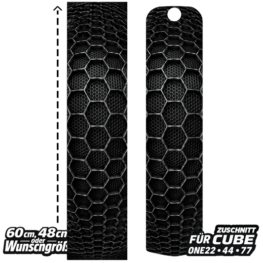 Sons of Battery® - E-MTB Brand & Community Folien & Sticker Waben -  Akku Abdeckung Cover Universal / Cube E-Bike-Community