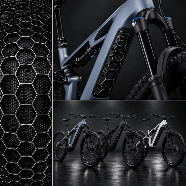 Sons of Battery® - E-MTB Brand & Community Folien & Sticker Waben – E-Bike Akku Sticker & Schutzfolie | Universal, Wunschgröße & CUBE Cut E-Bike-Community