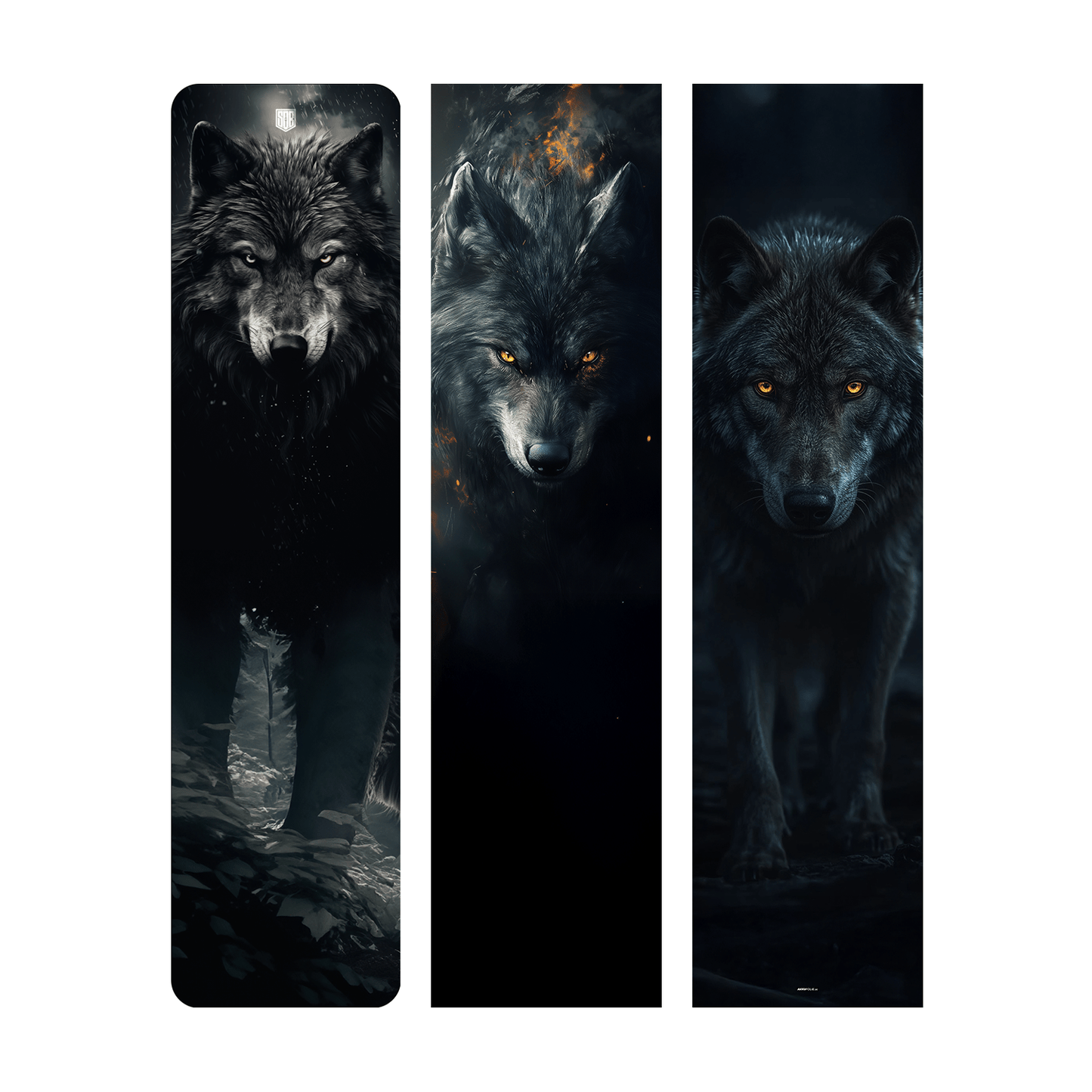 Sons of Battery® - E-MTB Brand & Community Folien & Sticker WOLF -  Akku Abdeckung Cover Universal / Schutzfolie / für alle E-Bikes E-Bike-Community