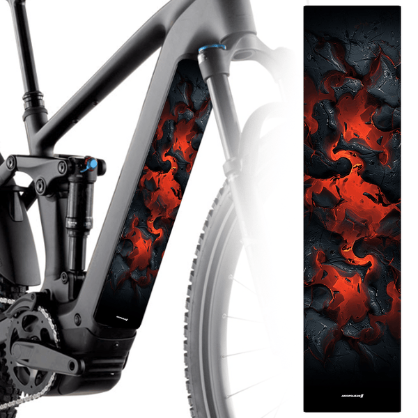 Sons of Battery® - E-MTB Brand & Community Folien & Sticker Wunschgröße Organic -  Akku Abdeckung Cover  Universal E-Bike-Community
