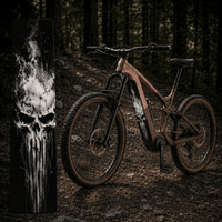 Sons of Battery® - E-MTB Brand & Community Folien & Sticker Wunschgröße Skull / Totenkopf – E-Bike Akku Sticker & Schutzfolie | Universal, Wunschgröße & CUBE Cut E-Bike-Community