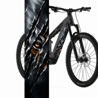 Sons of Battery® - E-MTB Brand & Community Folien & Sticker Wunschgröße Tiger Claw – E-Bike Akku Sticker & Schutzfolie | Universal, Wunschgröße & CUBE Cut E-Bike-Community