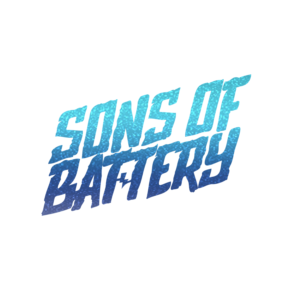 Sons of Battery - E-MTB Brand & Community Folien Ultramarine / Sons Signature Sisters / Sons - Folienaufkleber - SoB - E-Bike-Community