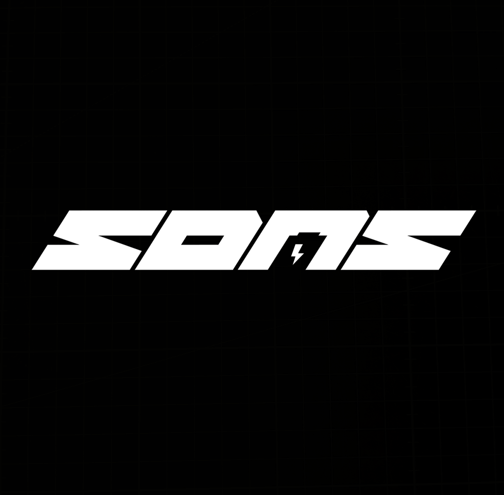 Sons of Battery - E-MTB Brand & Community Folien Weiss SONS Folienplot - 18,5 x 2,5 E-Bike-Community