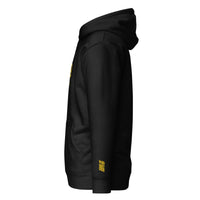 Sons of Battery® - E-MTB Brand & Community Gestickter SoB Cross (Brust, Arm, Nacken(DTG)) Unisex-Kapuzenpullover E-Bike-Community