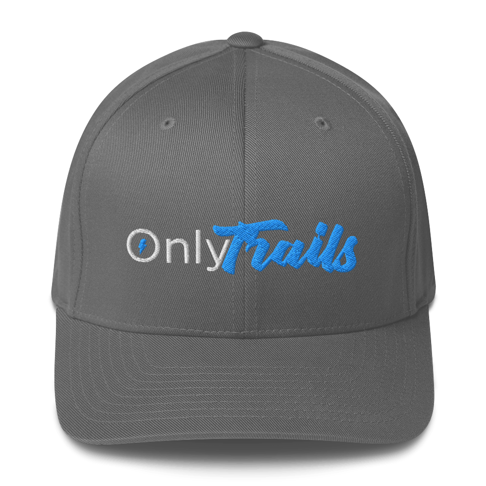 Sons of Battery® - E-MTB Brand & Community Grau / S/M OnlyTrails - Flexfit Cap E-Bike-Community