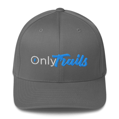 Sons of Battery® - E-MTB Brand & Community Grau / S/M OnlyTrails - Flexfit Cap E-Bike-Community