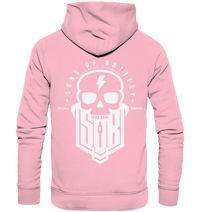 Sons of Battery® - E-MTB Brand & Community Hoodies Cotton Pink / XS SoB Skullgang White - Organic Hoodie E-Bike-Community