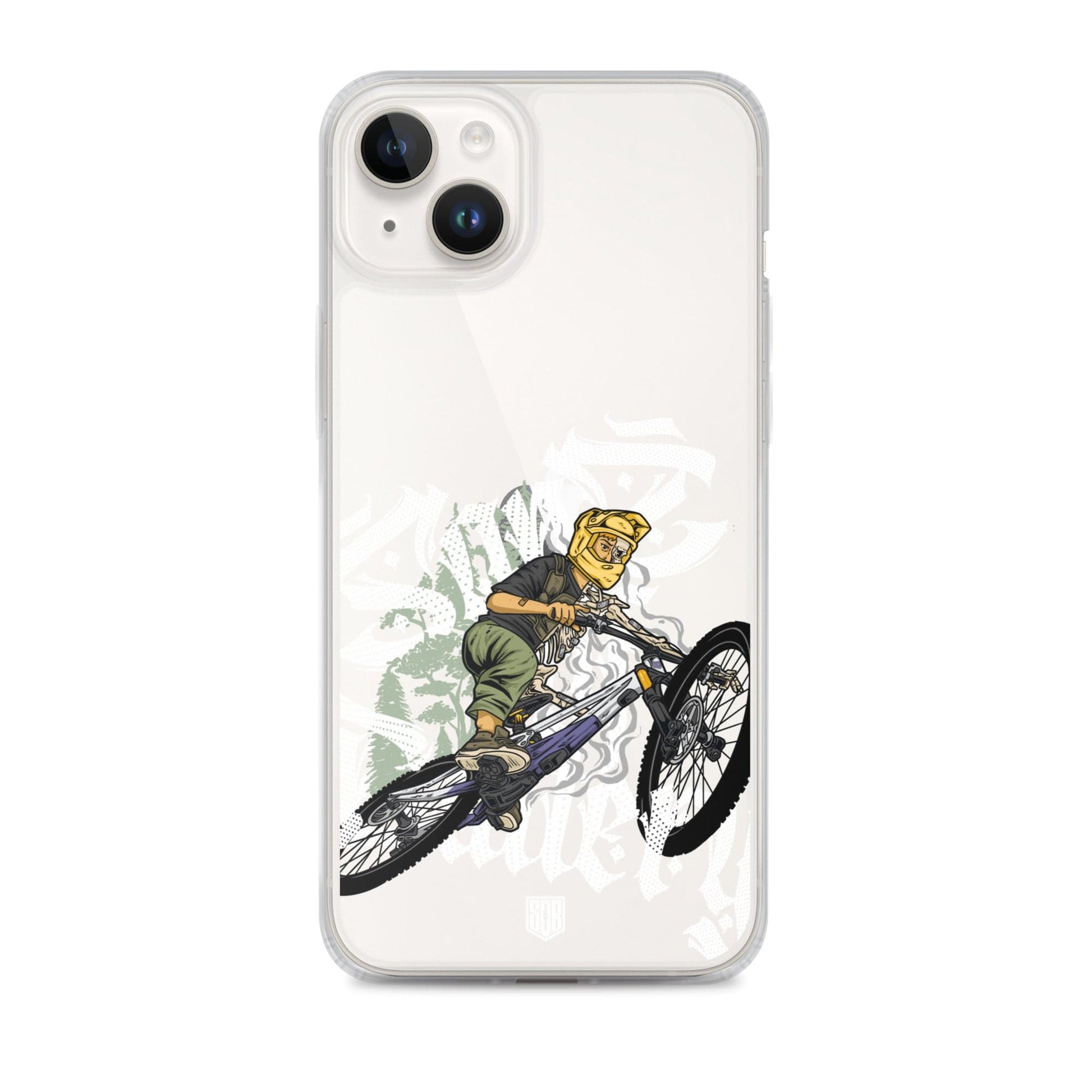 Sons of Battery® - E-MTB Brand & Community iPhone 14 Plus Shred or Alive Brush - iPhone-Hülle E-Bike-Community