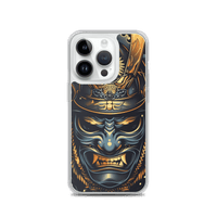 Sons of Battery® - E-MTB Brand & Community iPhone 14 Pro Samurai - Original Transparente iPhone®-Hülle mit MagSafe® E-Bike-Community
