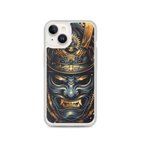 Sons of Battery® - E-MTB Brand & Community iPhone 14 Samurai - Original Transparente iPhone®-Hülle mit MagSafe® E-Bike-Community