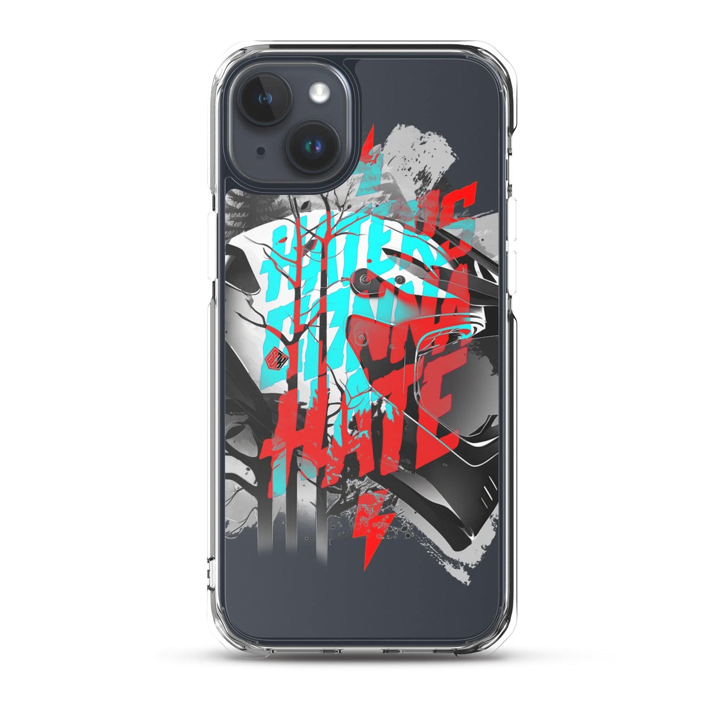 Sons of Battery® - E-MTB Brand & Community iPhone 15 Plus Haters gonna hate - iPhone-Hülle E-Bike-Community