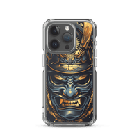 Sons of Battery® - E-MTB Brand & Community iPhone 15 Pro Samurai - Original Transparente iPhone®-Hülle mit MagSafe® E-Bike-Community