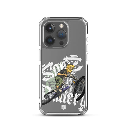 Sons of Battery® - E-MTB Brand & Community iPhone 15 Pro Shred or Alive Brush - iPhone-Hülle E-Bike-Community