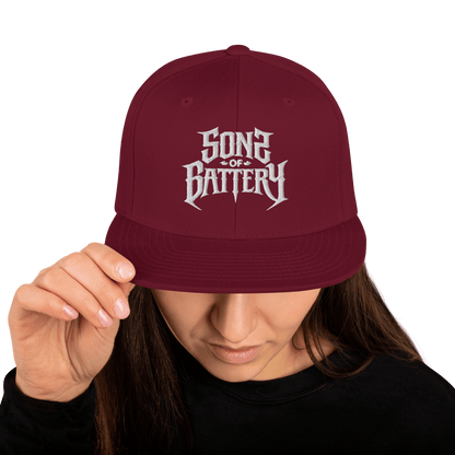 Sons of Battery® - E-MTB Brand & Community Kastanienbraun Sons of Battery 2 Snapback-Cap E-Bike-Community