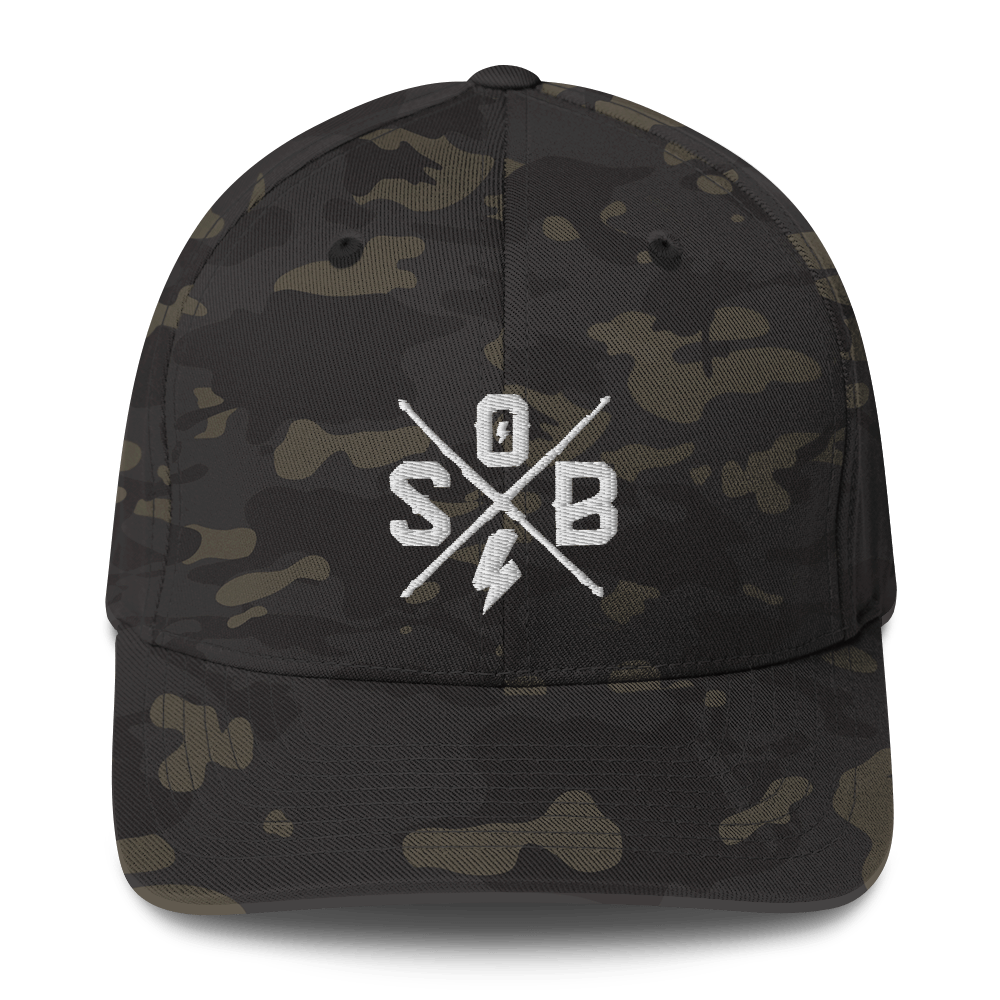 Sons of Battery® - E-MTB Brand & Community Multicam Black / S/M SOB - Flexfit E-Bike-Community