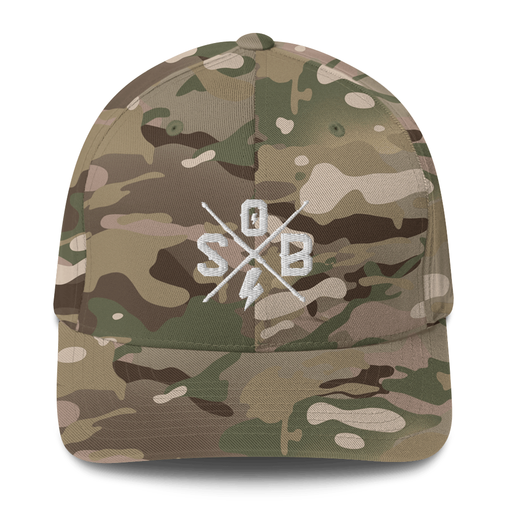 Sons of Battery® - E-MTB Brand & Community Multicam Green / S/M SOB - Flexfit E-Bike-Community