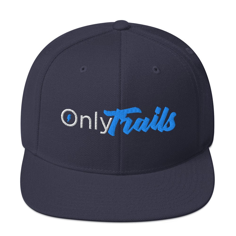 Sons of Battery® - E-MTB Brand & Community Navy Onlytrails - Snapback-Cap E-Bike-Community