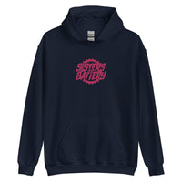 Sons of Battery® - E-MTB Brand & Community Navy / S Sisters of Battery - gestickter Kapuzenpullover E-Bike-Community