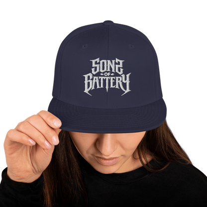 Sons of Battery® - E-MTB Brand & Community Navy Sons of Battery 2 Snapback-Cap E-Bike-Community