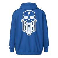 Sons of Battery® - E-MTB Brand & Community Royal / S Skuillgang - Unisex Heavy-Blend Zip Hoodie E-Bike-Community