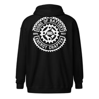 Sons of Battery® - E-MTB Brand & Community Schwarz / S Original Sons of Battery - Unisex Heavy-Blend Zip Hoodie E-Bike-Community