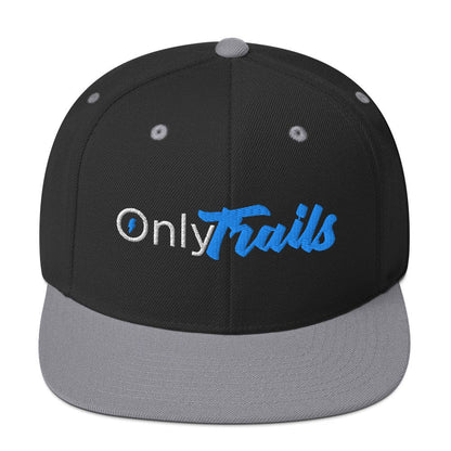Sons of Battery® - E-MTB Brand & Community Schwarz/ Silber Onlytrails - Snapback-Cap E-Bike-Community