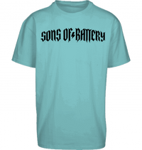 Sons of Battery® - E-MTB Brand & Community Shirt Beryl Blue / S Sons of Battery Rough Oversized Byb E-Bike-Community