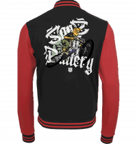 Sons of Battery® - E-MTB Brand & Community Shirt Black / Red / S Shred Rough College Jacke bis 5XL E-Bike-Community