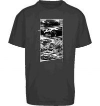Sons of Battery® - E-MTB Brand & Community Shirt Black / XS Tesla Model Y Storyboard Shirt Oversized Shirt by Byb E-Bike-Community