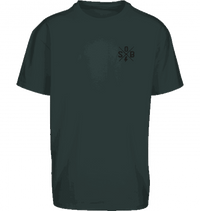 Sons of Battery® - E-MTB Brand & Community Shirt Bottle Green / S Cross - Oversized ByB E-Bike-Community