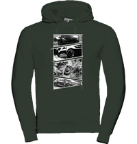 Sons of Battery® - E-MTB Brand & Community Shirt Bottle Green / XS Tesla Storyboard Hoodie E-Bike-Community