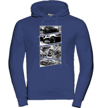 Sons of Battery® - E-MTB Brand & Community Shirt Bright Royal / XS Tesla Storyboard Hoodie E-Bike-Community