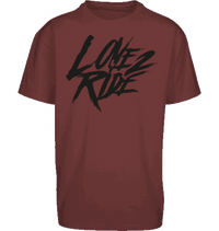 Sons of Battery® - E-MTB Brand & Community Shirt Cherry / M Love 2 Ride - Heavy Oversized Shirt ByB E-Bike-Community