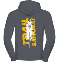Sons of Battery® - E-MTB Brand & Community Shirt Convoy Grey (Solid) / XS Trail Samurai - Russell Hoodie E-Bike-Community