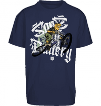 Sons of Battery® - E-MTB Brand & Community Shirt Dark Blue / S Shred or Alive Brush - Oversize ByB E-Bike-Community