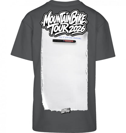 Sons of Battery® - E-MTB Brand & Community Shirt Dark Grey / XS Mountainbike Tourshirt 2026 - BYB - High Quality Premium Big Print E-Bike-Community