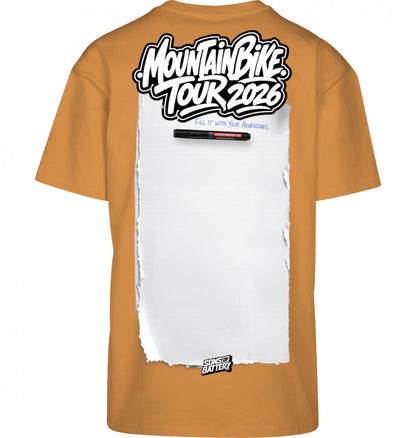 Sons of Battery® - E-MTB Brand & Community Shirt Forgotten Orange / XS Mountainbike Tourshirt 2026 - BYB - High Quality Premium Big Print E-Bike-Community
