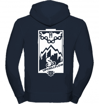 Sons of Battery® - E-MTB Brand & Community Shirt French Navy / XS Upchillflow - Zipper Hoody Russell Athletics E-Bike-Community