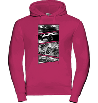 Sons of Battery® - E-MTB Brand & Community Shirt Fuchsia / XS Tesla Storyboard Hoodie E-Bike-Community