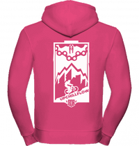 Sons of Battery® - E-MTB Brand & Community Shirt Fuchsia / XS Upchillflow - Zipper Hoody Russell Athletics E-Bike-Community