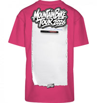 Sons of Battery® - E-MTB Brand & Community Shirt Hibiskus Pink / XS Mountainbike Tourshirt 2026 - BYB - High Quality Premium Big Print E-Bike-Community