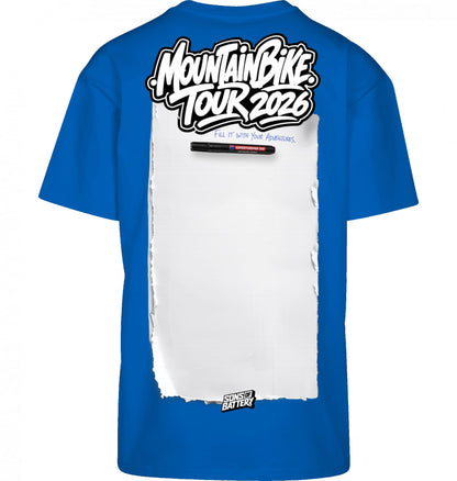Sons of Battery® - E-MTB Brand & Community Shirt Intense Blue / XS Mountainbike Tourshirt 2026 - BYB - High Quality Premium Big Print E-Bike-Community