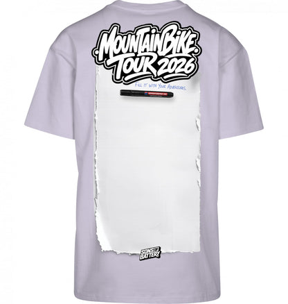 Sons of Battery® - E-MTB Brand & Community Shirt Lilac / XS Mountainbike Tourshirt 2026 - BYB - High Quality Premium Big Print E-Bike-Community