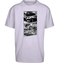 Sons of Battery® - E-MTB Brand & Community Shirt Lilac / XS Tesla Model Y Storyboard Shirt Oversized Shirt by Byb E-Bike-Community