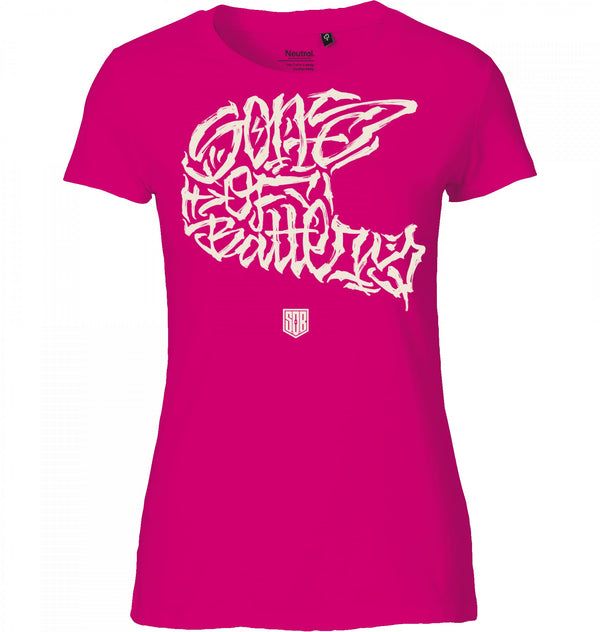 Sons of Battery® - E-MTB Brand & Community Shirt Pink / XS The Power of Movement - Front Print Ladies Fit E-Bike-Community